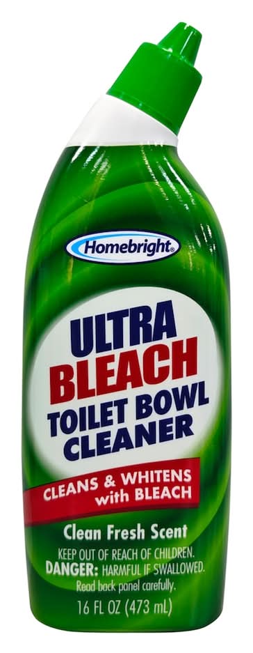 Homebright Ultra Bleach Toilet Bowl Cleaner, Clean Fresh (16 fl oz)