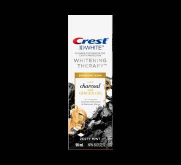 Crest 3d White Whitening Therapy Toothpaste, Charcoal With Ginger Oil,  Zesty Mint Flavour (90 ml), Delivery Near You