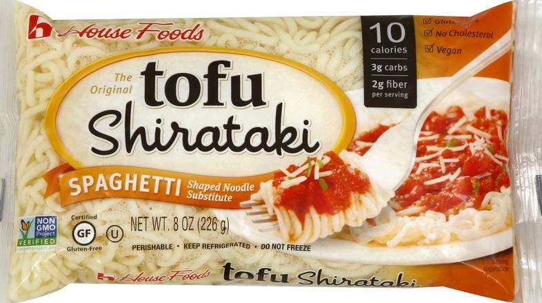House Foods Tofu Shirataki Spaghetti Shaped Noodle Substitute