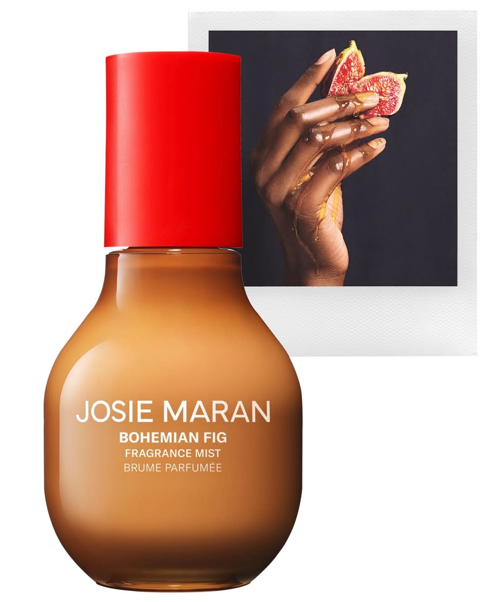 Josie Maran Bohemian Fig - Body + Hair Fragrance Mist with 100% Natural Scents 3.38 oz/100 mL