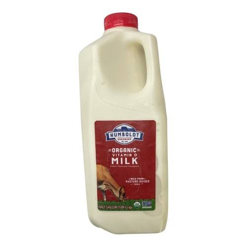 Humboldt Organic Whole Milk (0.5 gal)