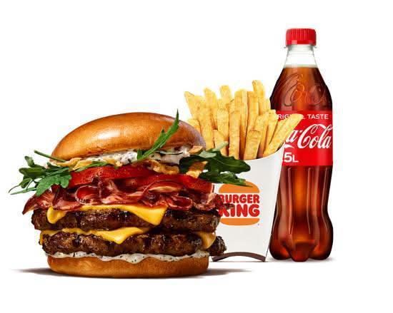 King's Beef Double Menü