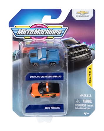 Micro Machines Die-Cast Car Toy 2-Pack (Styles May Vary)