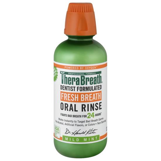 Therabreath Fresh Breath Mild Mint Oral Rinse (16 fl oz)