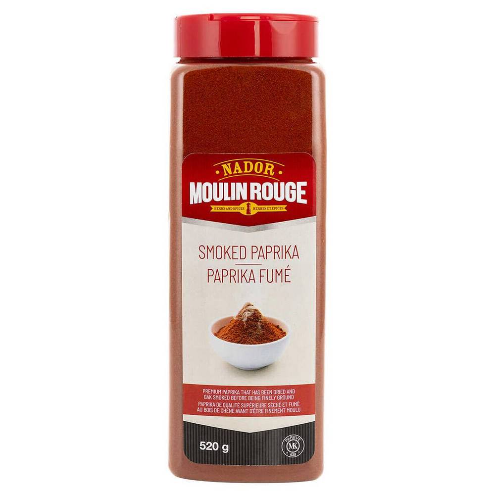 Moulin Rouge Paprika fumé (520 g) - Smoked paprika (520 g)