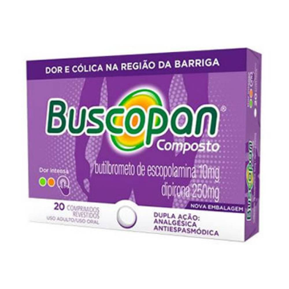 Boehringer buscopan composto (20 comprimidos)