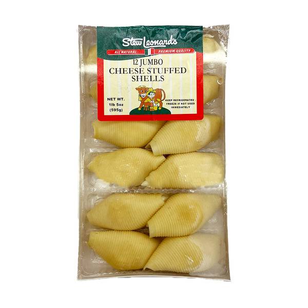 Stew Leonard's Jumbo Cheese Stuffed Shells (24 oz, 12 ct)