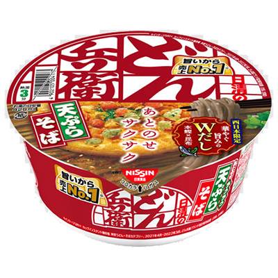 日清食品　どん兵衛　天ぷらそば（西）　１００ｇ