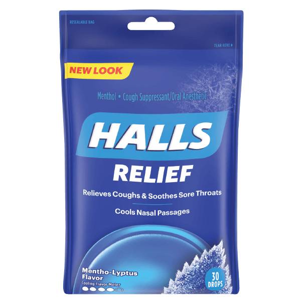 Halls Mentho-Lyptus Bag 30ct