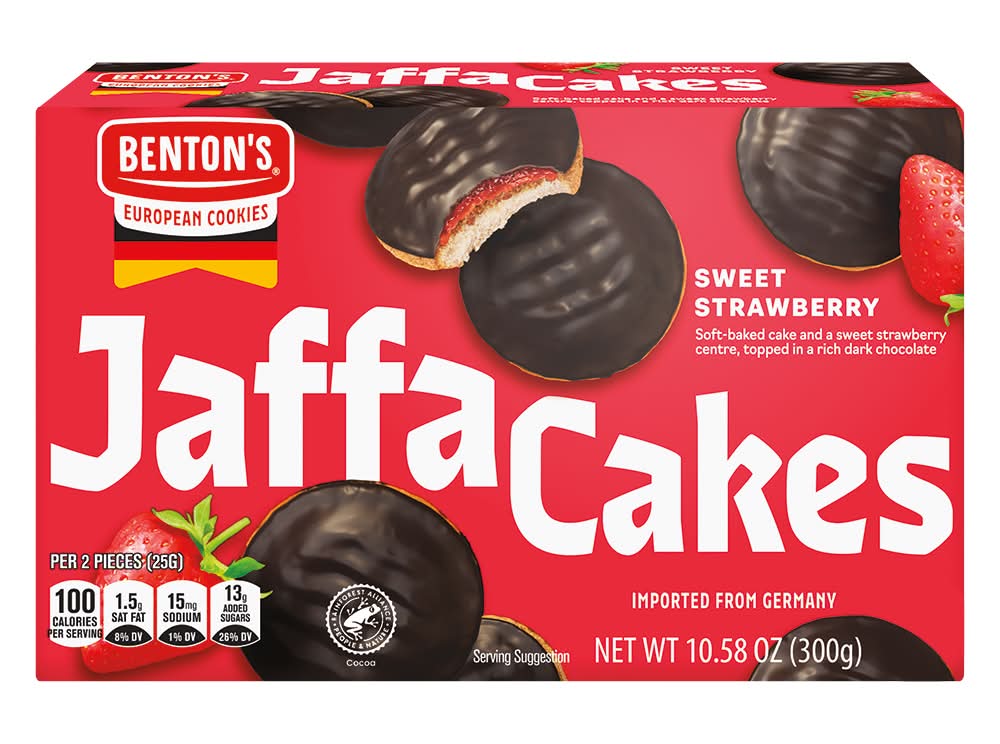 Benton's Jaffa Cakes, Sweet Strawberry (10.58 oz)