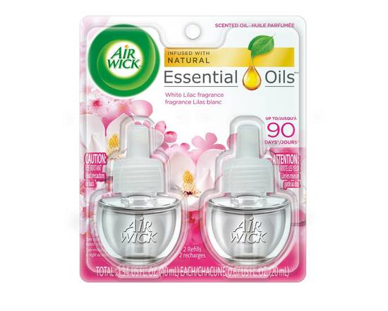 Air Wick · Huiles parfumées (2 x 21 ml) - Scented oil refills magnolia &cherry blossom (2 units x 20 mL)