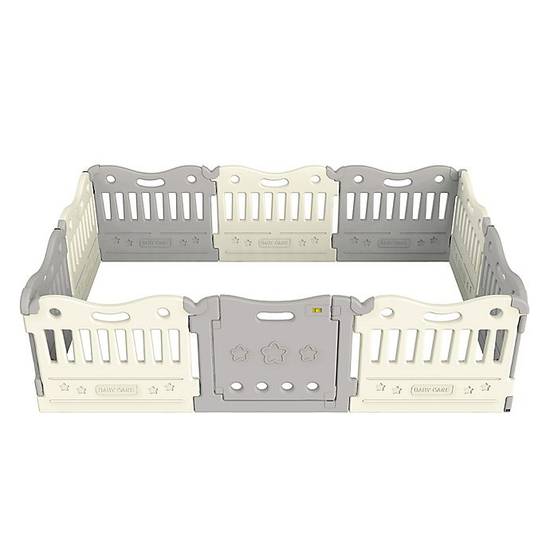 BABY CARE™ Funzone Baby Play Pen in Grey