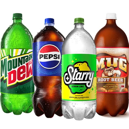 Sodas - 2 Liter Bottles