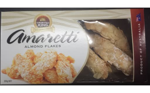 Crostoli King Amaretti Almond Flakes (200g)
