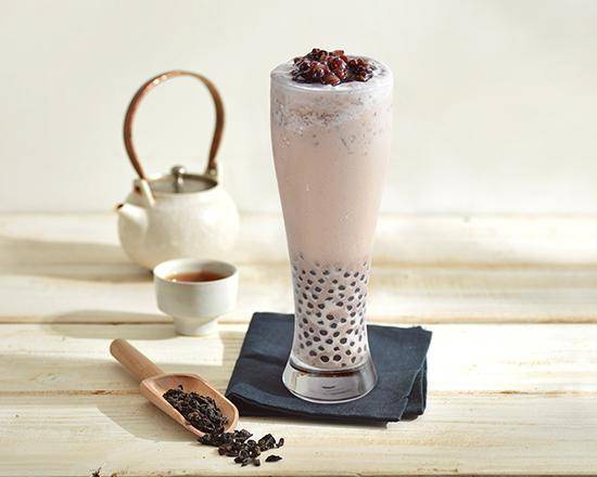 珍珠紅豆拿鐵 Tapioca and Red Bean Latte