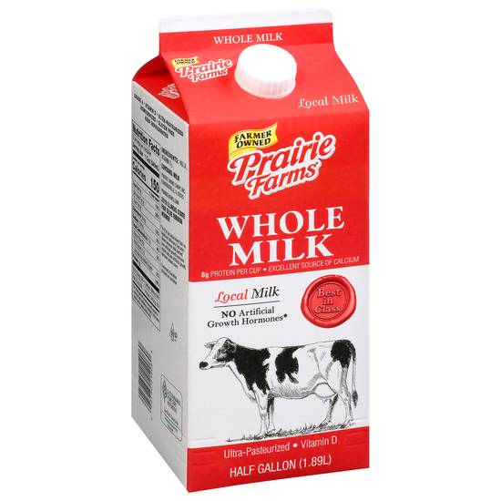 Prairie Farms Whole Milk (1.9 L)