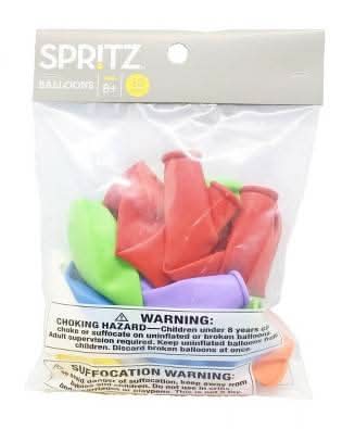 Spritz Balloons, Assorted (15 ct)
