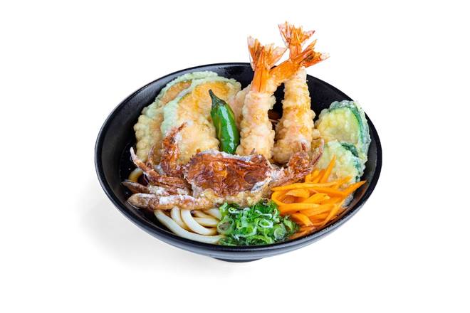 (p-14) Deluxe Tempura Udon