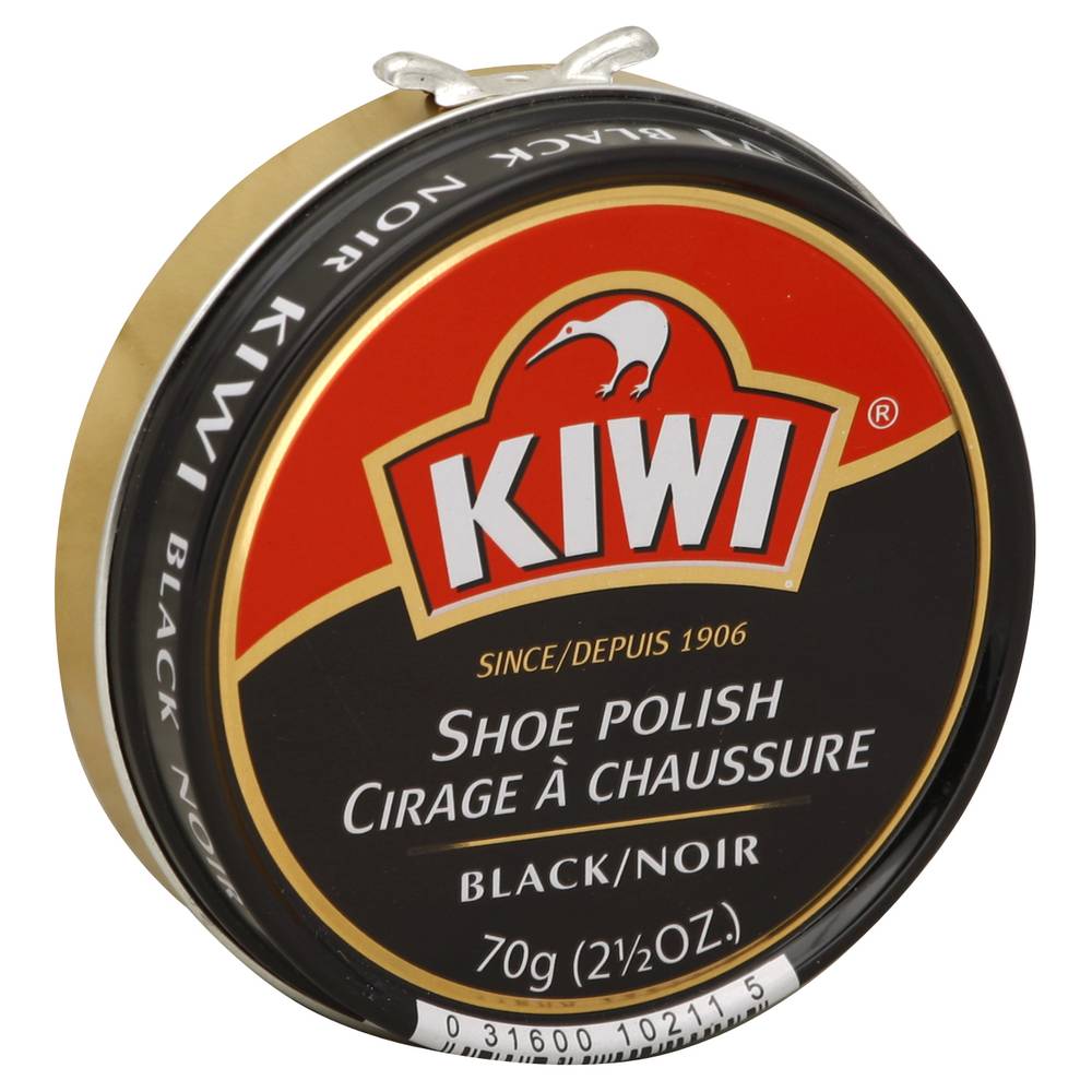 KIWI Black Shoe Polish (2.5 oz)