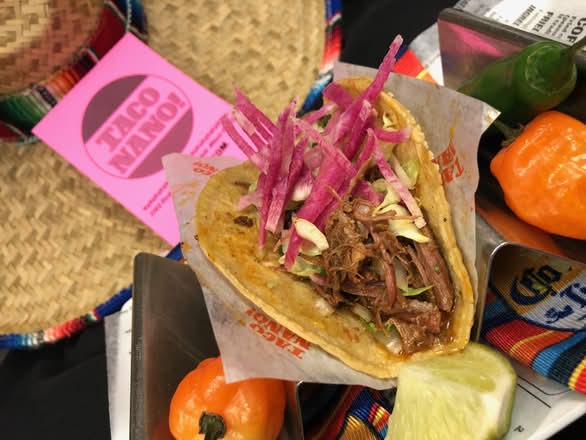 Beef Barbacoa Taco