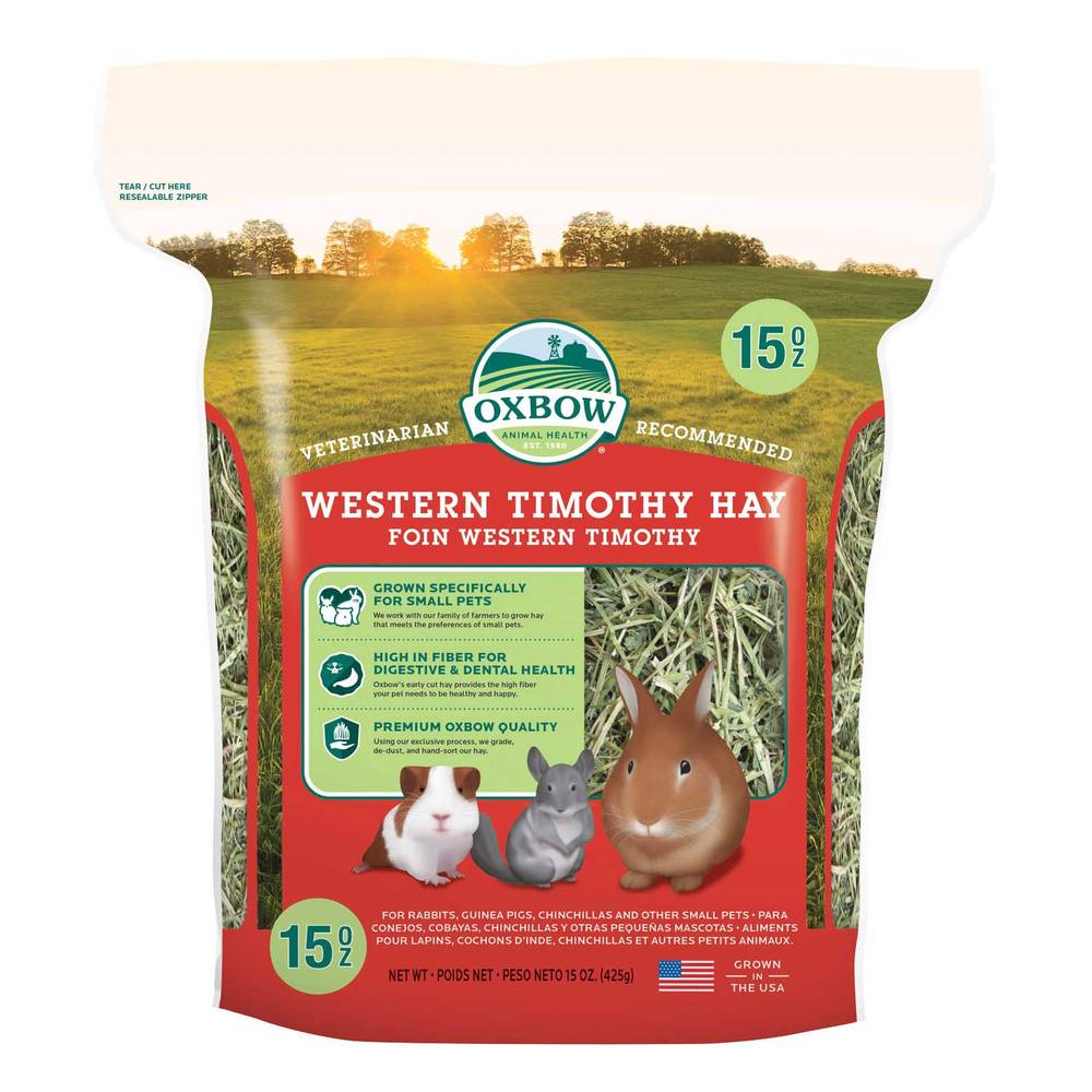 Oxbow Animal Health Western Timothy Hay For Rabbits & Small Animals