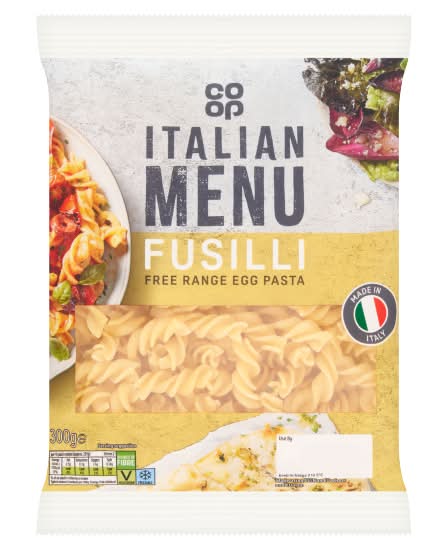 Co-op Italian Menu Fusilli (300g)
