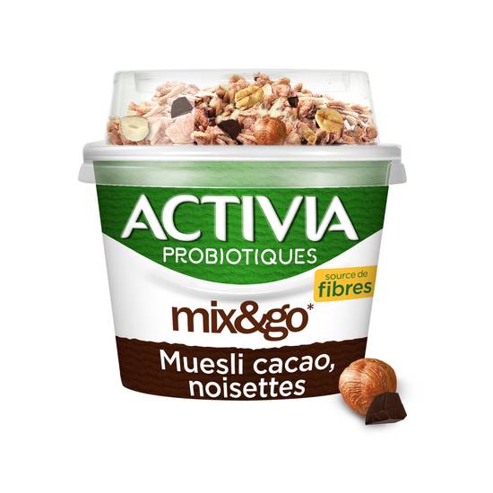 Activia - Yaourt bifidus muesli chocolat noisette