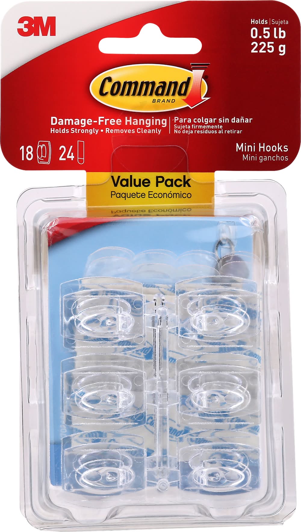 Command Value pack Mini Hooks (1.6 oz)
