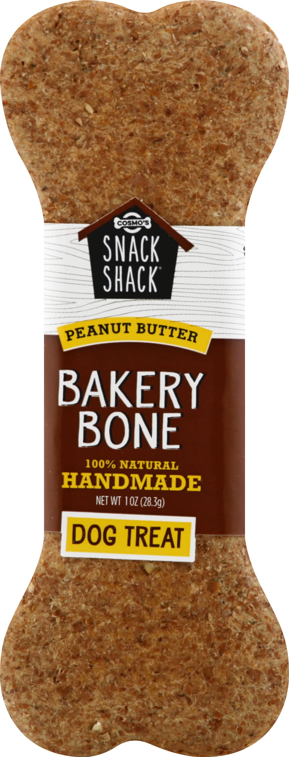 Snack Shack Bakery Bone Peanut Butter Dog Treat (1 oz)