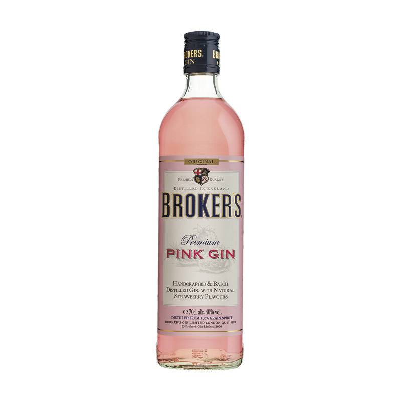Ginebra Brokers Pink 700 ml