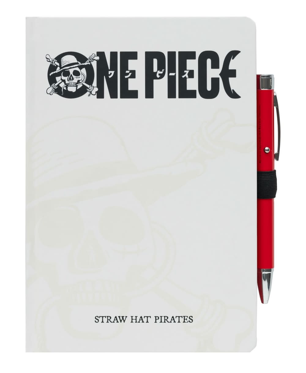 Caderno A5 Com Caneta - One Piece Netflix