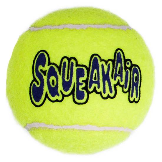 KONG® AirDog® Tennis Ball Squeaker Dog Toy (Color: Yellow, Size: Medium)