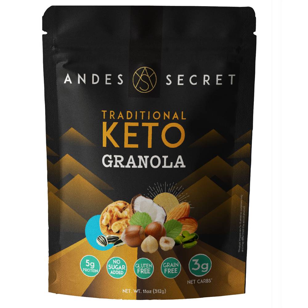 Andes Secret · Granola keto tradicional (312 g)