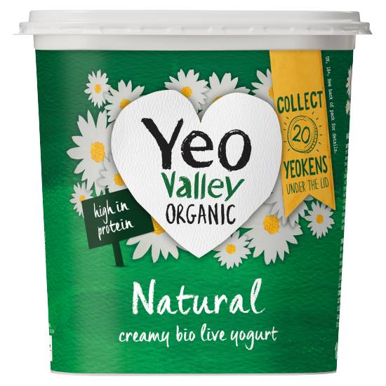 Yeo Valley Organic Natural Creamy Bio Live Yogurt 950g