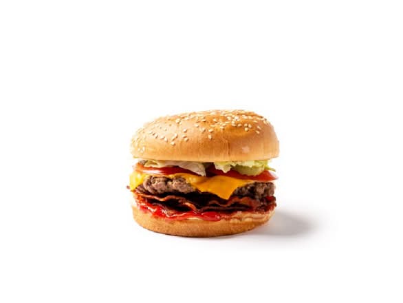 Little bacon cheeseburger