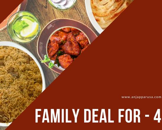Family Deal - Chicken Biriyani  For 4 Adults