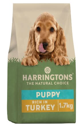 Harringtons Puppy, Rich in Turkey & Rice Dry Dog Food (1.7kg)