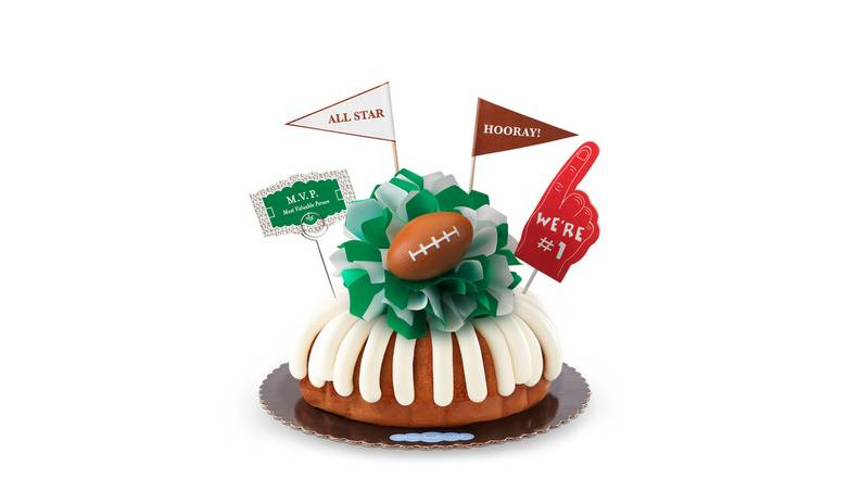 MVP – Football 10” Decorated Bundt Cake