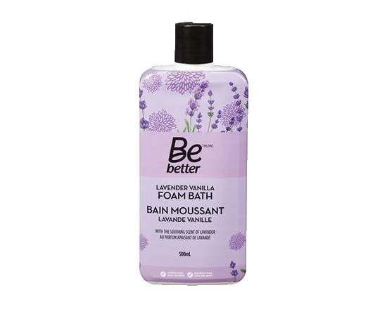 Be Better Foam Bath, Lavender-Vanilla