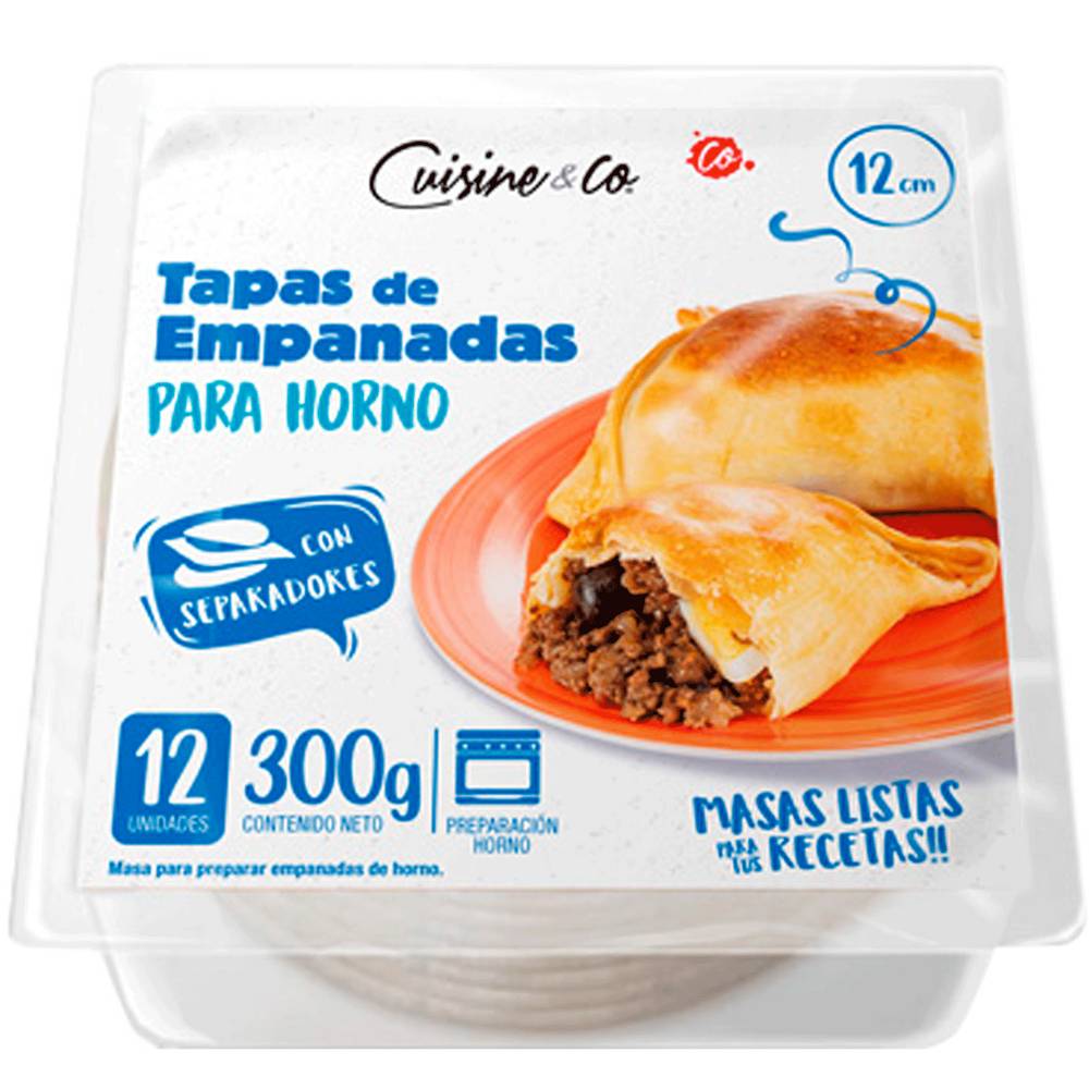 Cuisine & co tapas de empanadas para horno (300 g)