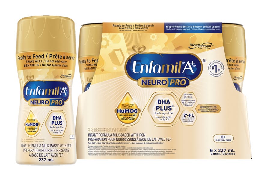 Enfamil a+ neuro pro préparation pour nourrissons à base de lait avec fer - neuro pro infant formula milk based with iron (6 pièces) (0+m)