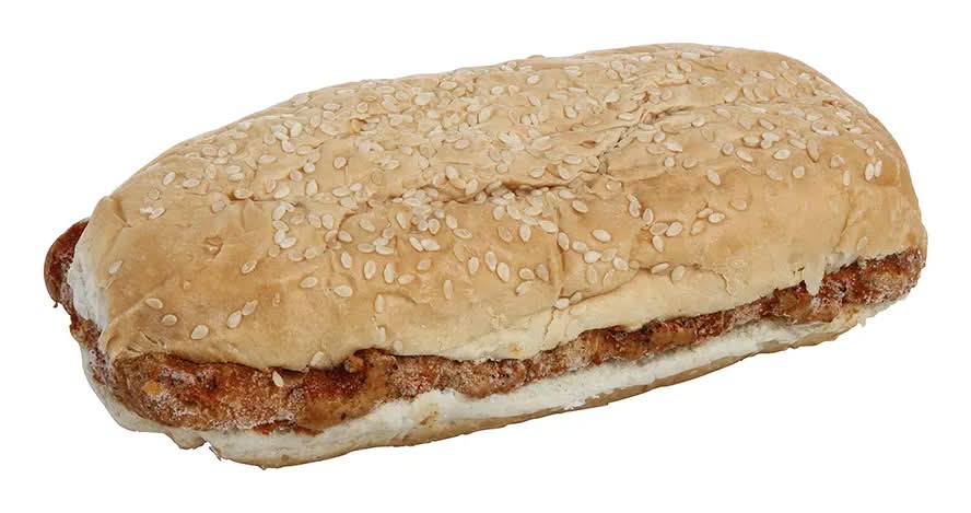 Day'n Night Bites Rib Hoagie & BBQ Sauce Sandwich