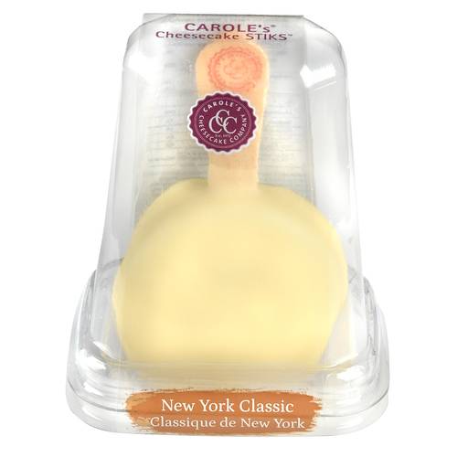 Carole's Cheesecake Company Cheesecake Stiks Cake New York Classic (60 g)