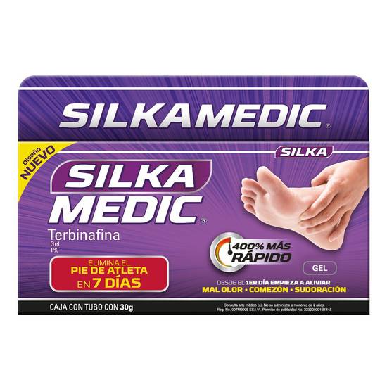 Silka medic gel antimicótico pie de atleta (tubo 30 g)