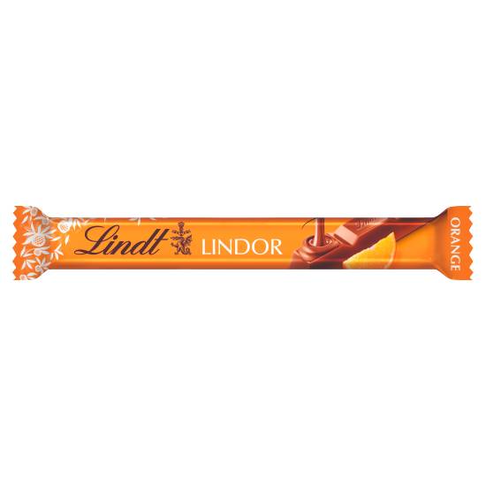 Lindt Lindor Orange Milk Chocolate Bar (38g)