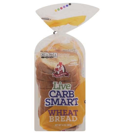 Aunt Millie's Live Carb Smart Wheat Bread (14 oz)