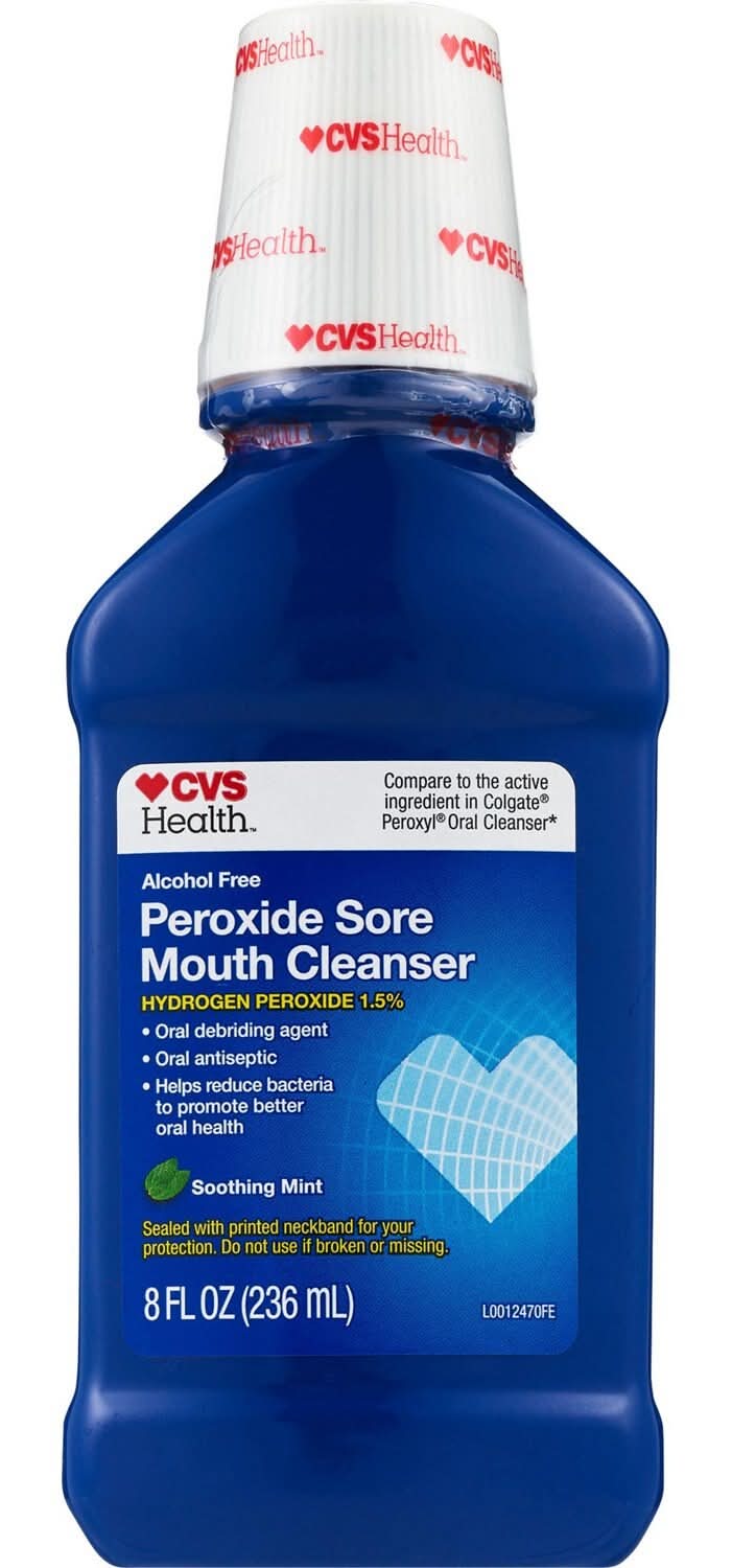 CVS Pharmacy Peroxide Sore Mouth Cleanser (8 fl oz)
