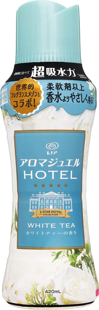 レノア 柔軟剤 アロマジュエル ＨＯＴＥＬ - ホワイトティーの香り (420mL)