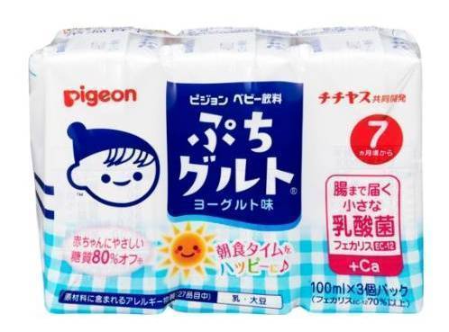 ピジョン 乳性飲料 ぷちグルト (x 3)