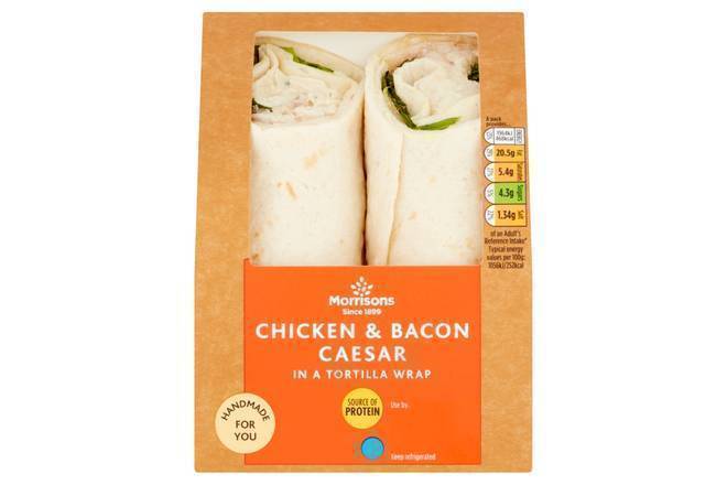 Morrisons Chicken CaesarWrap